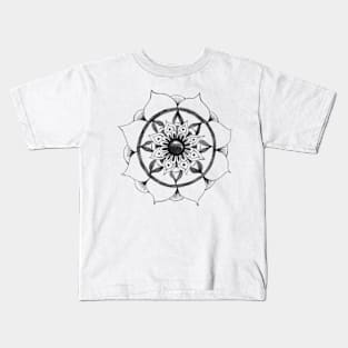 Hand Drawn Mandala Kids T-Shirt